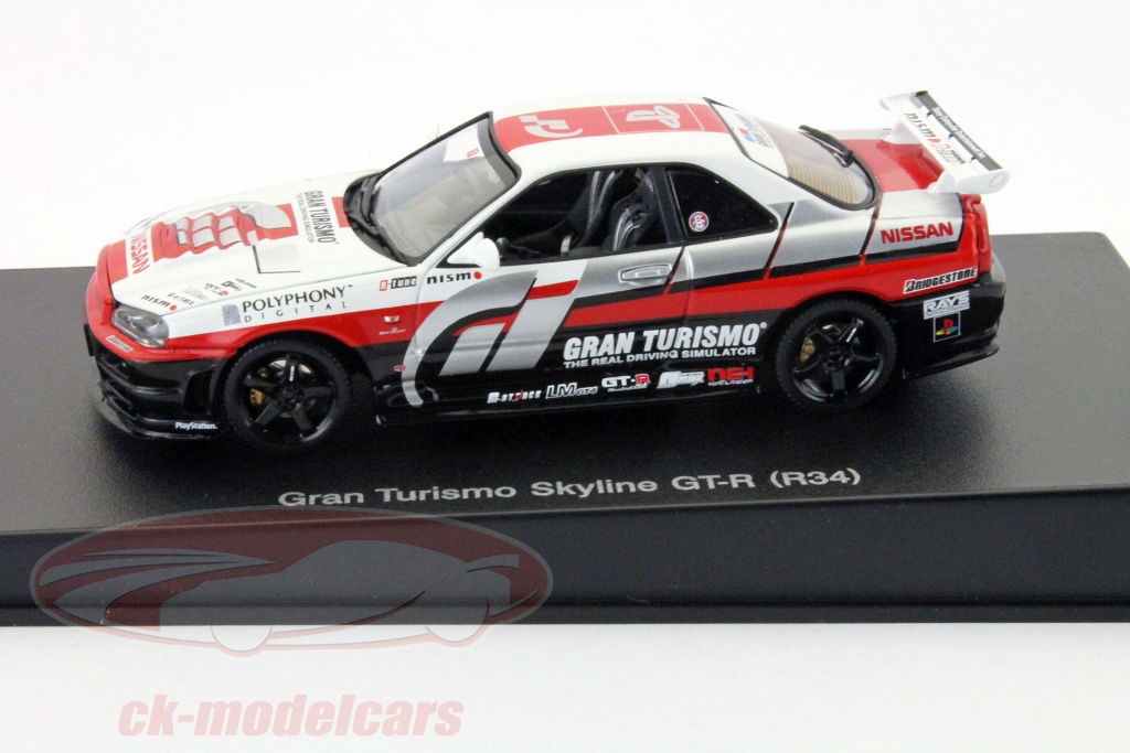 AUTOart 1:43 日産スカイラインGT-R（R34）グランツーリスモ2002
