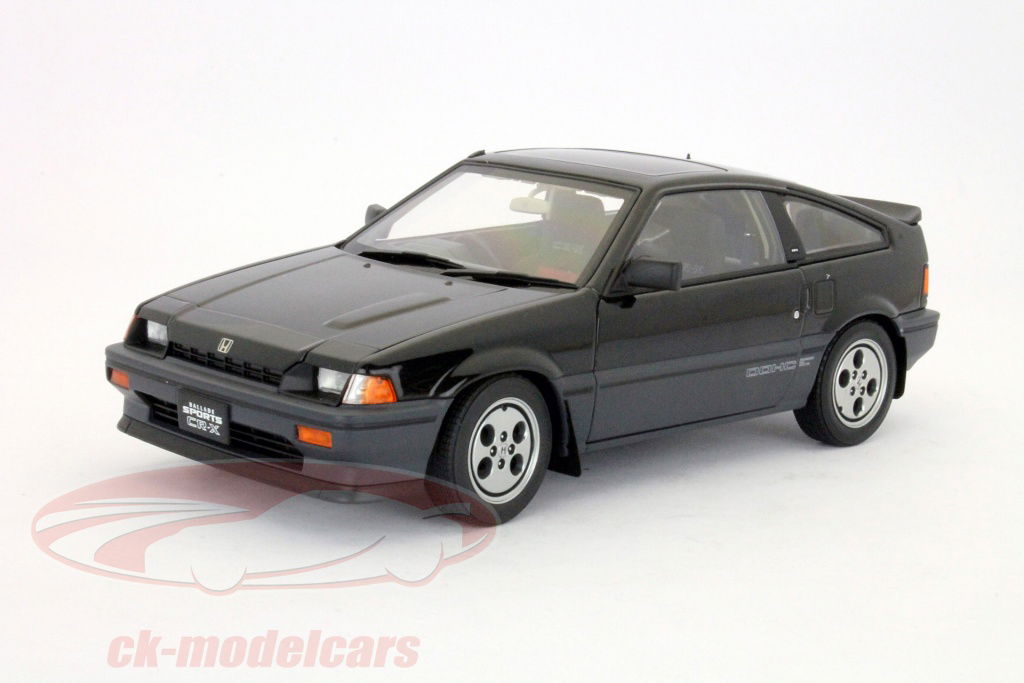 AUTOart 1:18 ホンダバラードスポーツCR-X SI RHD年1984黒分