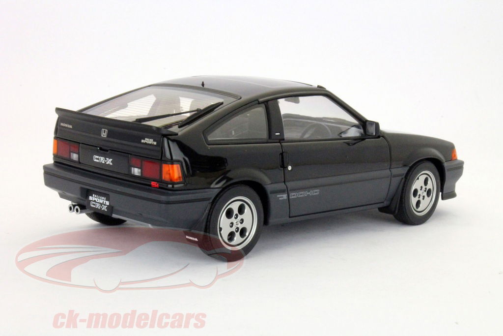 AUTOart 1:18 ホンダバラードスポーツCR-X SI RHD年1984黒分