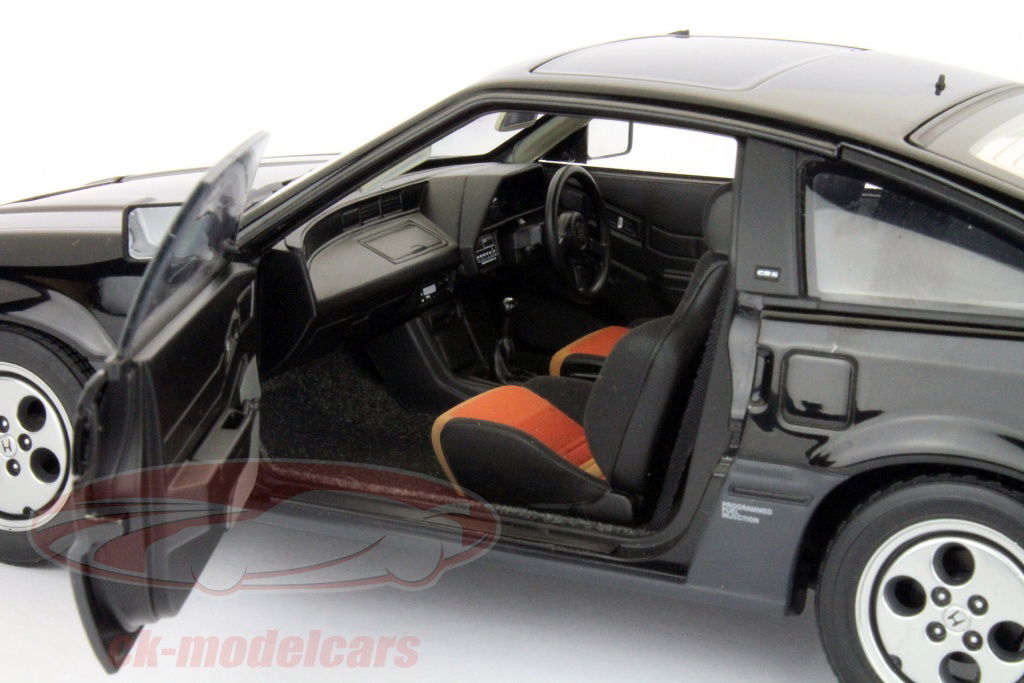 AUTOart 1:18 ホンダバラードスポーツCR-X SI RHD年1984黒分