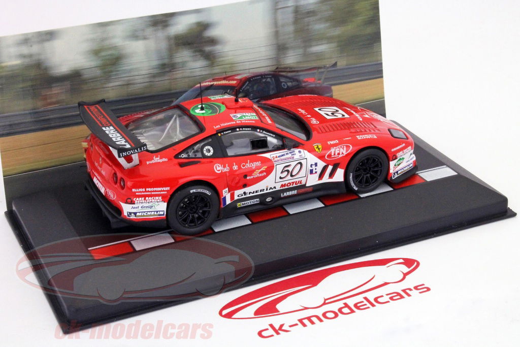 1/43 ebbro Red Line Ferrari 550 GTI マラネロ Redline 1/43 Ferrari 550 Maranello Luc Alphand Adventures Le