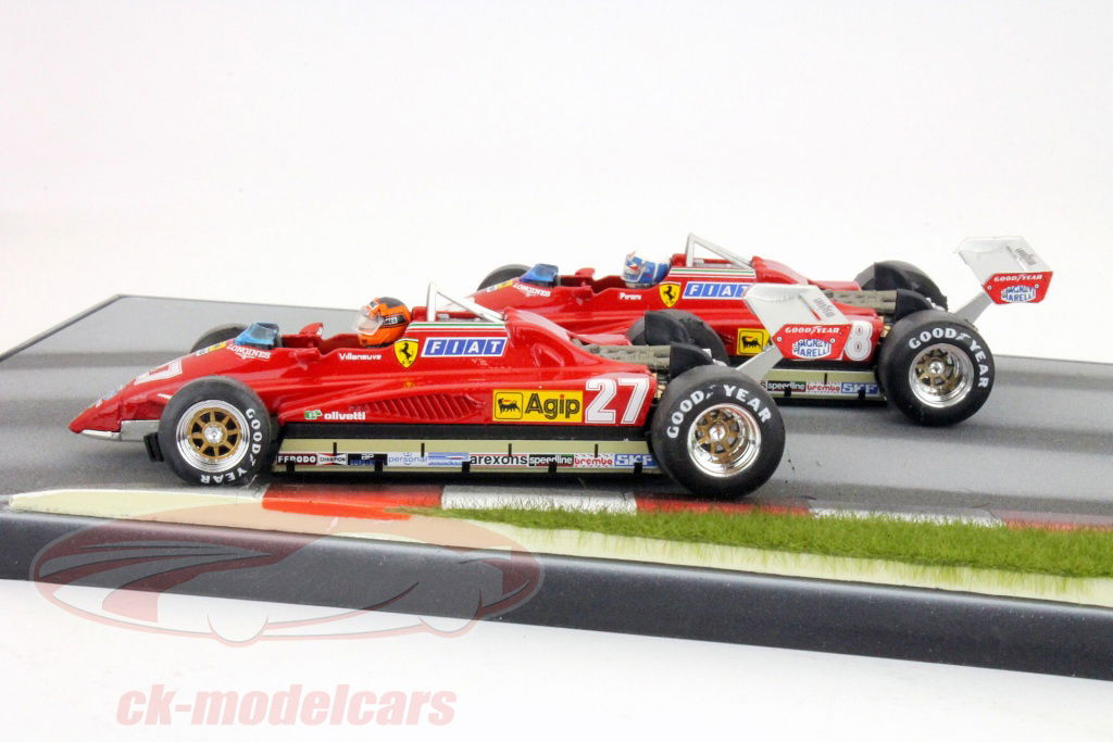 1/43 フェラーリF1 126C2 1982 サンマリノGP優勝車　美品 Amazon | ブルム 1/43 フェラーリ 126C2 1982#28 D.ピローニ