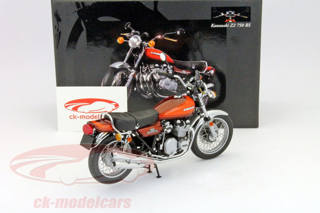 Minichamps 1:12 Kawasaki Z2 750 RS 1972 candy brown / orange
