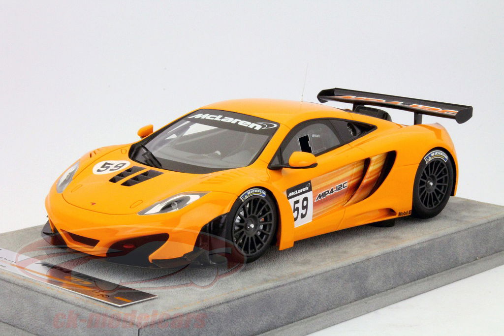 Tecnomodel 1:18 マクラーレンMP4-12C GT3＃59リビジョンBを