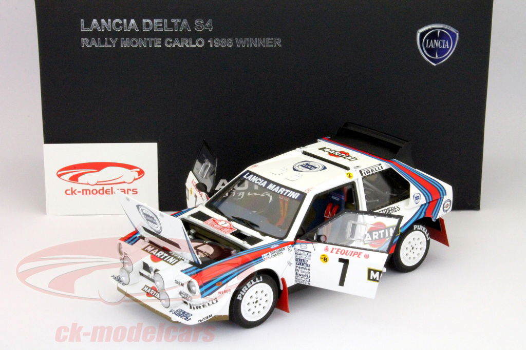 1/43 MDS ランチアデルタS4 WRC アルゼンチン　1986優勝車 1/43 MDS ランチアデルタS4 WRC アルゼンチン 1986優勝車 - メルカリ