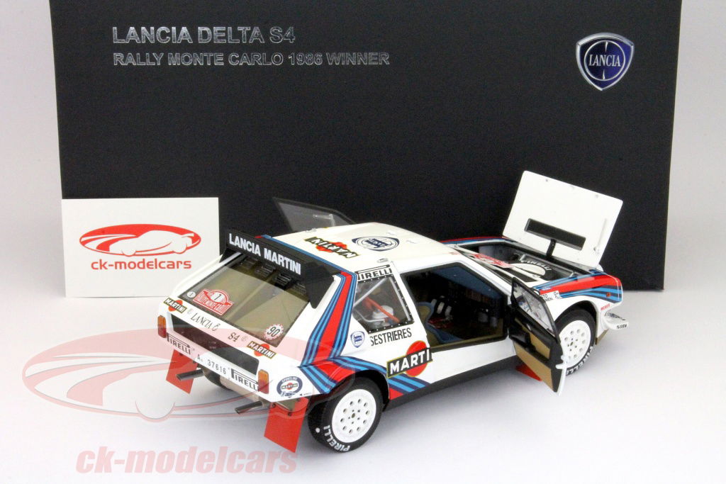 AUTOart 1:18 ランチアデルタS4＃7 Toivonen、Cresto受賞ラリー