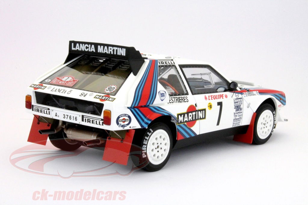 オートアート　1／18 ランチャ　デルタ　S4 サンレモ　1986 ウエザリング オートアート 1／18 ランチャ デルタ S4 サンレモ 1986