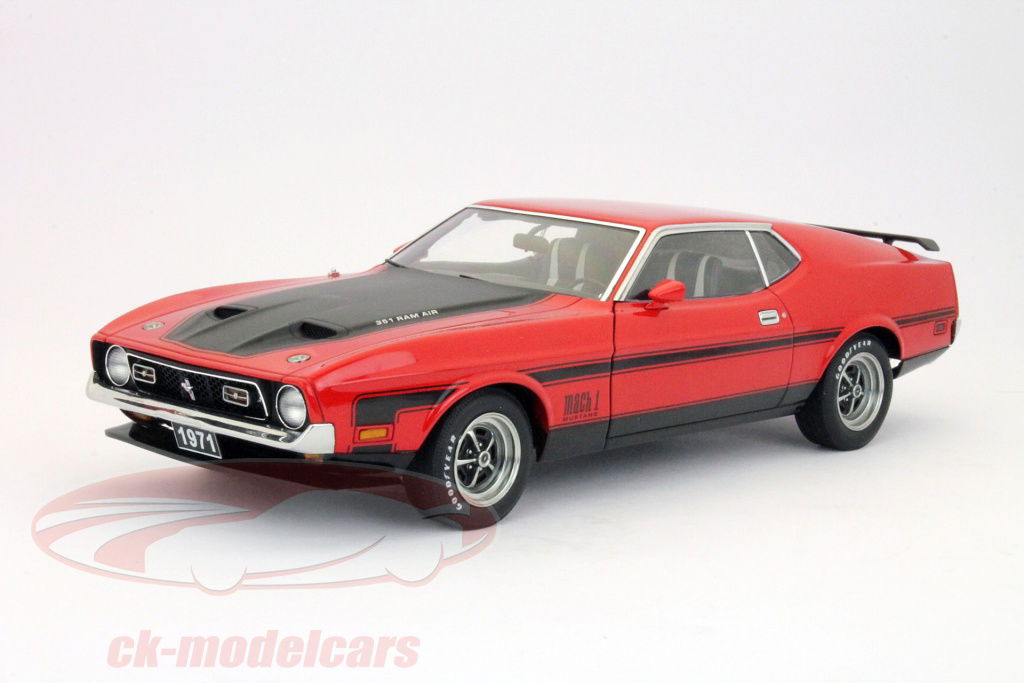 自動車 AUTOart 1971 Ford Mustang Mach I 1:18 FORD MUSTANG MACH 1 1971 - AUTOART 1/18 | eBay