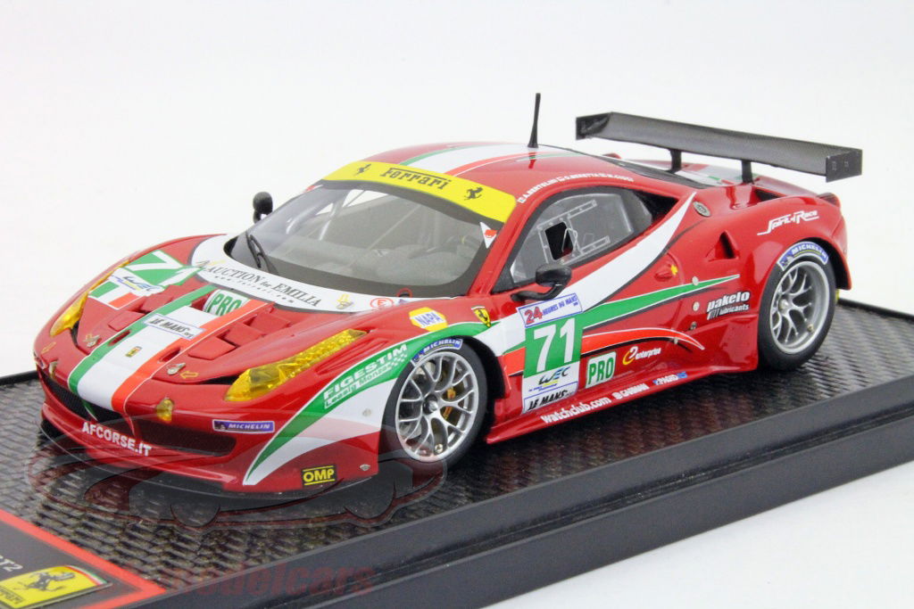 BBR Models 1:43 GTE Proのフェラーリ458 GT2＃71ルマン24時間