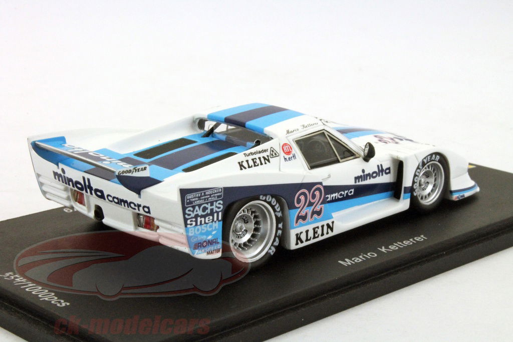 Spark 1:43 Lotus Europa GR5 #22 Nürburgring 1979 Mario