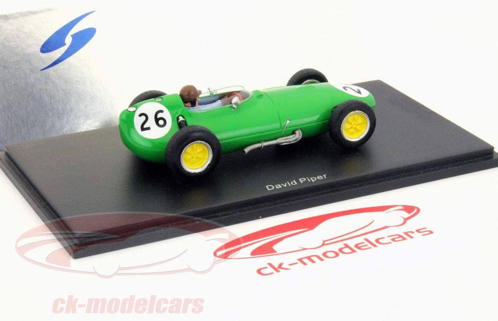 Spark 1:43 D·パイパーロータス16＃26イギリスGPフォーミュラ1