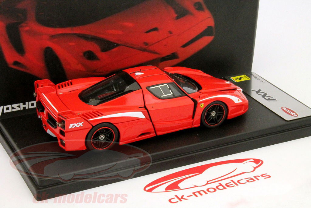ミニッツ　フェラーリ　FXX Kyosho 1:43 フェラーリFXXエボルツィオーネ2007年赤分 04211R
