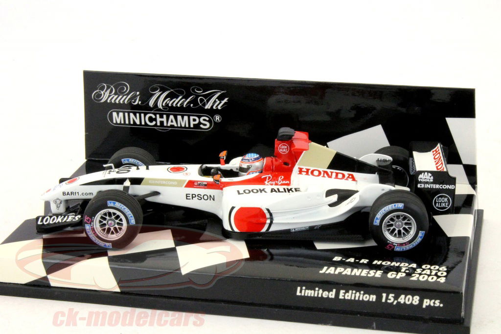 Minichamps 1:43 佐藤、BARホンダ006フォーミュラ1 GPジャパン