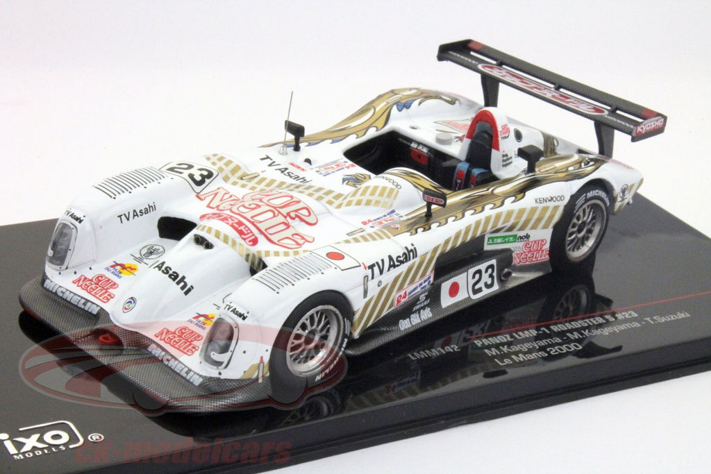 Ixo 1:43 パノスLMP-1ロードスター＃23 2000ルマン24影山、鈴木