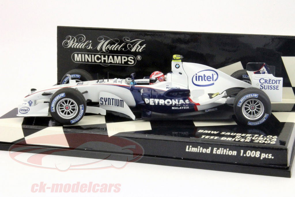 ミニチャンプス　BMW SAUBER クビサ　2008 1/43 Minichamps BMW SAUBER Kubica 2008 1/43 | eBay