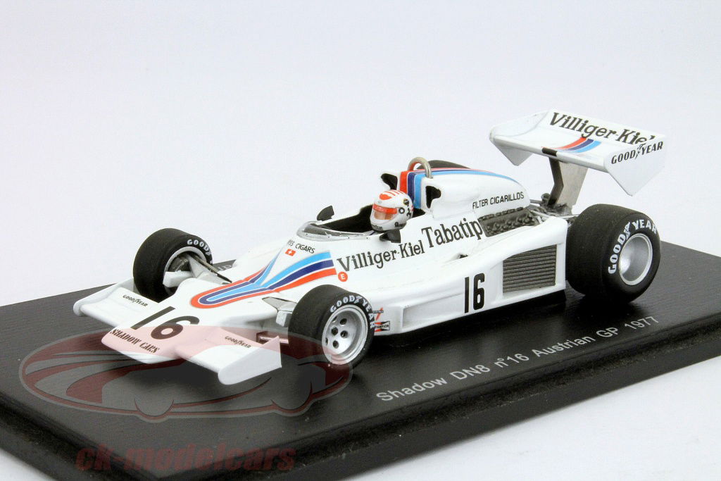 Spark 1:43 A. Merzario Shadow DN8 #16 GP Austria Formula 1