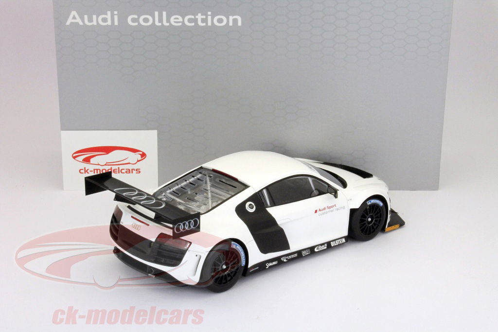 Spark 1:18 アウディR8 LMSウルトラ平野白ボディ 5021200315