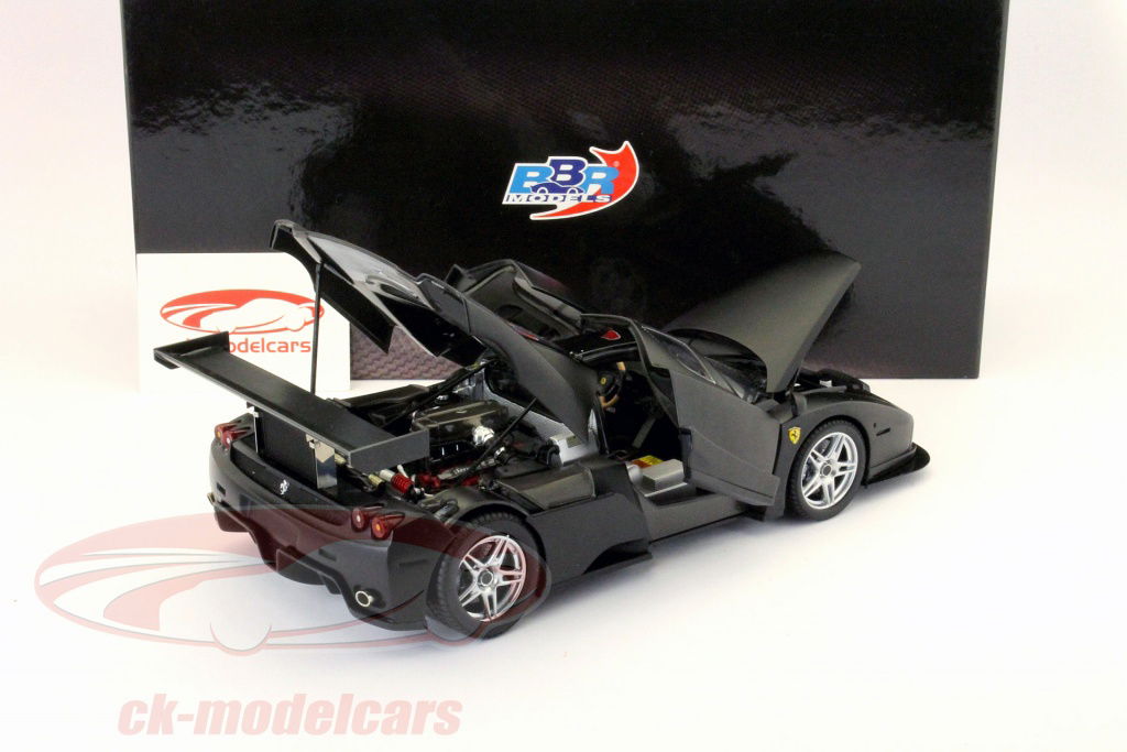 ミニカー Enzo Ferrari Mat Black BBR 1/18 1:18 Ferrari Enzo 2004 -- Carbon Fibre Black -- BBR Models
