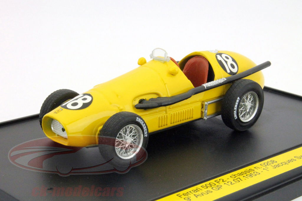 Brumm 1:43 J. Swaters Ferrari 500 F2 #18 Avus GP Formula 1