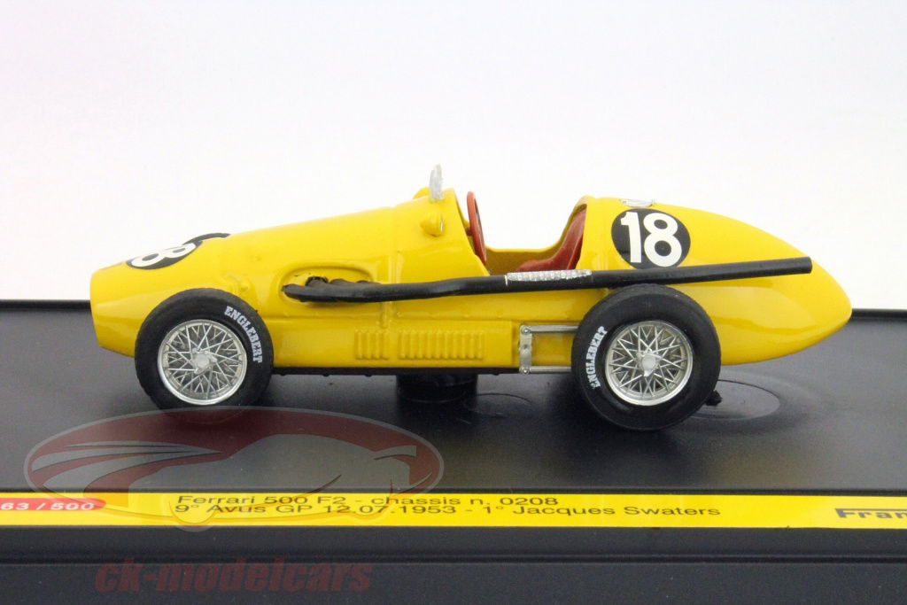 フェラーリ500 F2 Ferrari 500 F2 Formula 1 Champion 1953 with Alberto Ascari