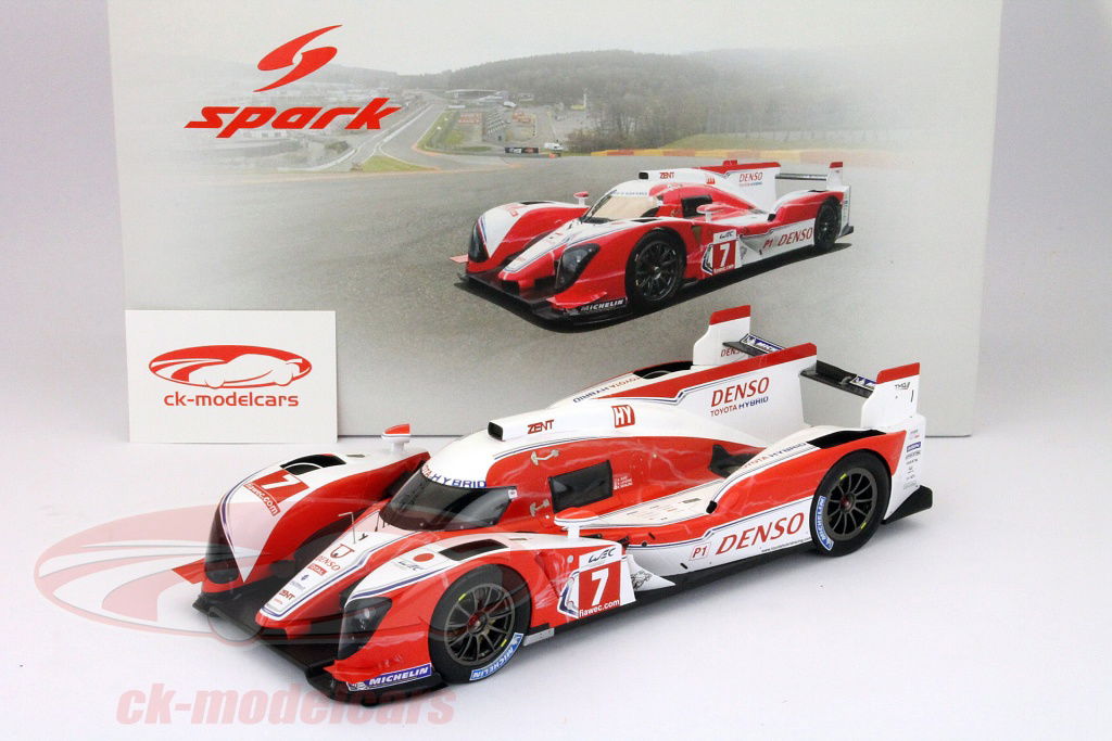 Spark 1:18 Toyota TS030 Hybrid #7 Presentation Car Spa 2012