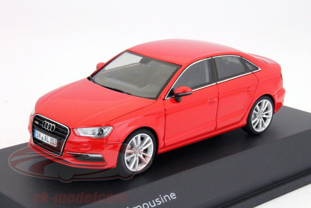 Herpa 1:43 Audi A3 Limousine year 2013 red 5011303133 model