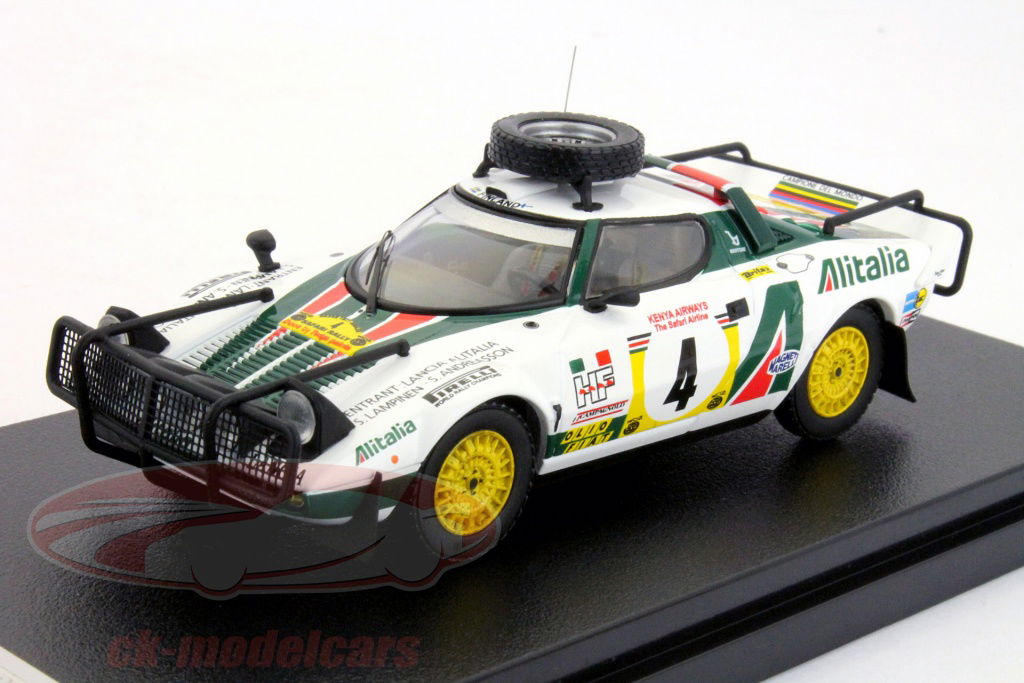 1/43 hpi ランチア ストラトス HF 1975 サファリラリー スパーク 1/43 ランチア ストラトス HF サファリ ラリー 1977 No