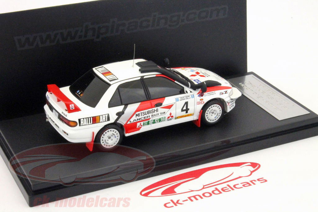 HPI 1:43 Mitsubishi Lancer Evolution #4 Rallye Safari 1994