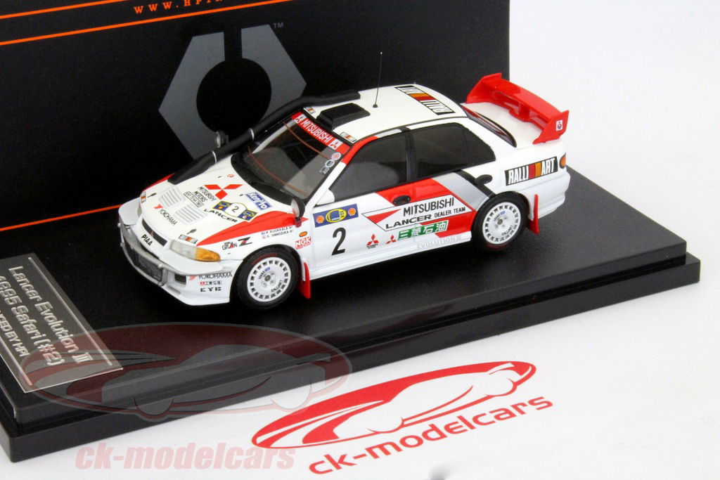 hpi racing 1/43 三菱 ランサーエボリューションⅢ ピレネーブラック