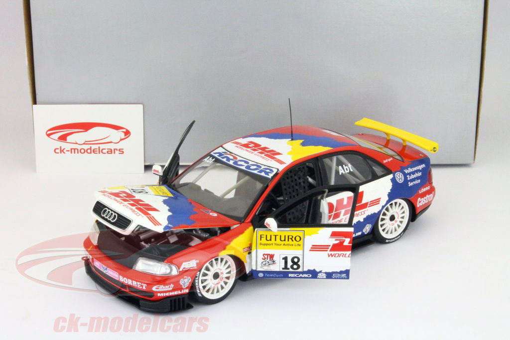 UT-Models 1:18 アウディA4 STWレーシングカー＃18 1998アボット