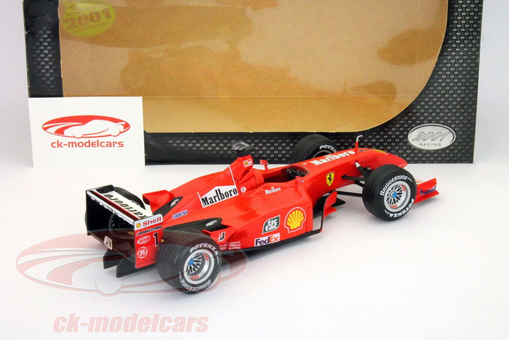HotWheels 1:18 Michael Schumacher Ferrari F2001 Formula 1