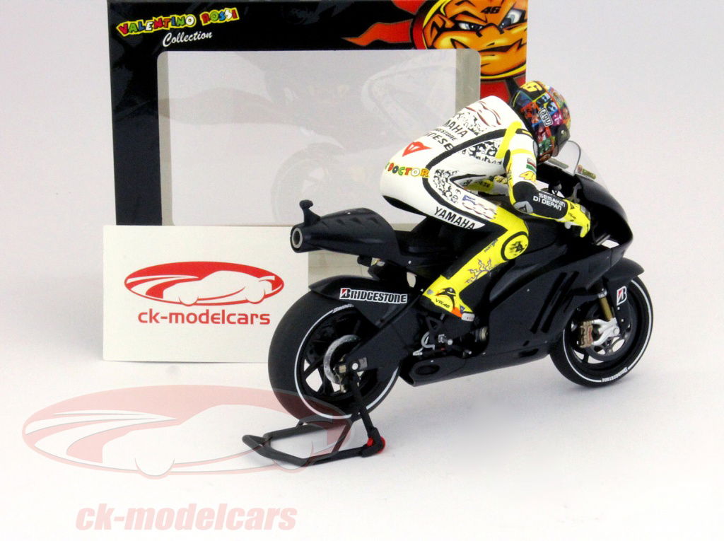 Valentino Rossi フィギュア 1:12 MotoGP 2010 Minichamps 1:12 Valentino Rossi Driver figure MotoGP Laguna