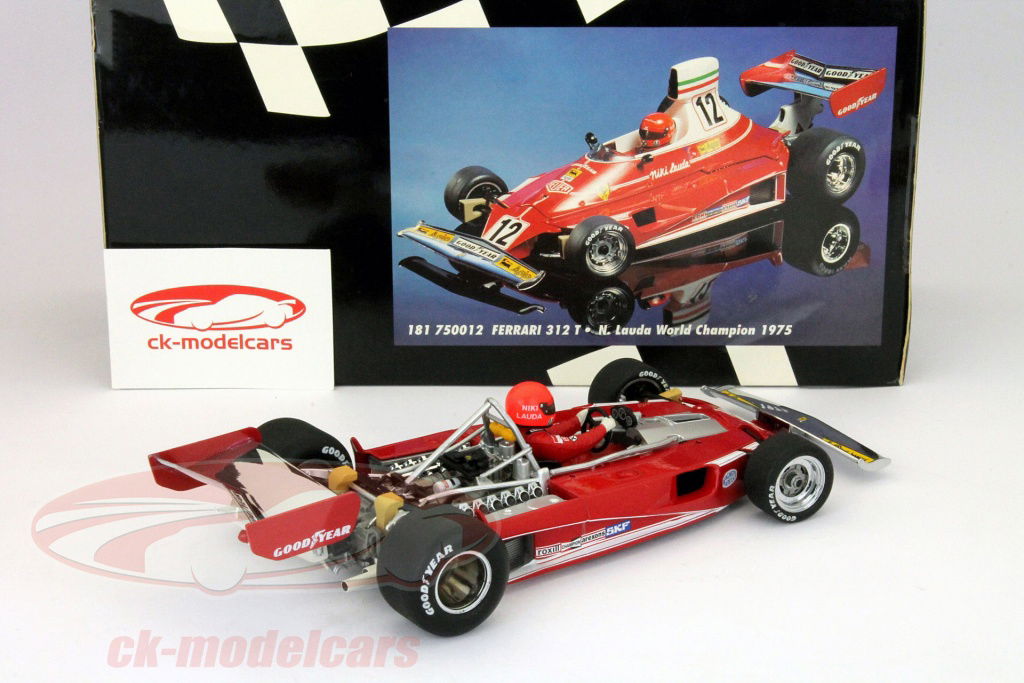 Minichamps 1:18 ニキ·ラウダフェラーリ312T＃12フォーミュラ1