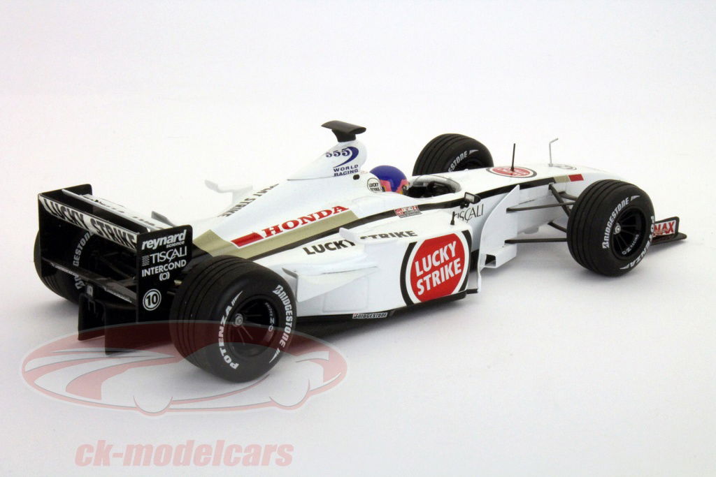 Minichamps 1:18 J. Villeneuve BAR 003 Showcar Formel 1 2001