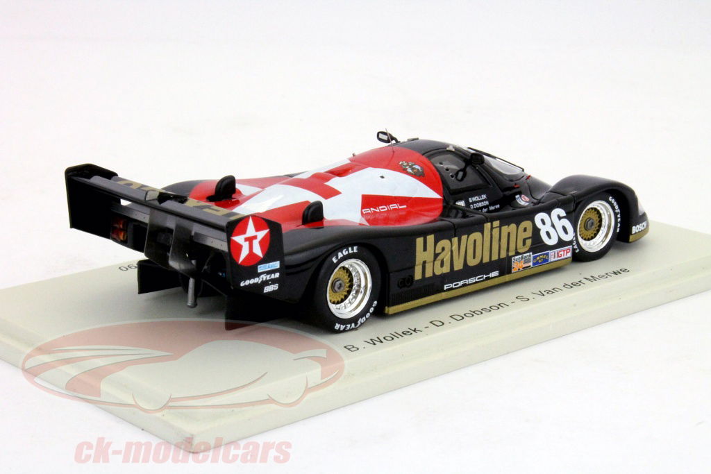 Spark 1:43 ポルシェ962＃86 3場所24デイトナ1990 Wollek