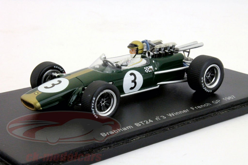 激レア　日本未発売　F1マシンコレクション　BRABHAM　BT24 1967年 1967 Brabham BT24-Repco - Jack Be Nimble