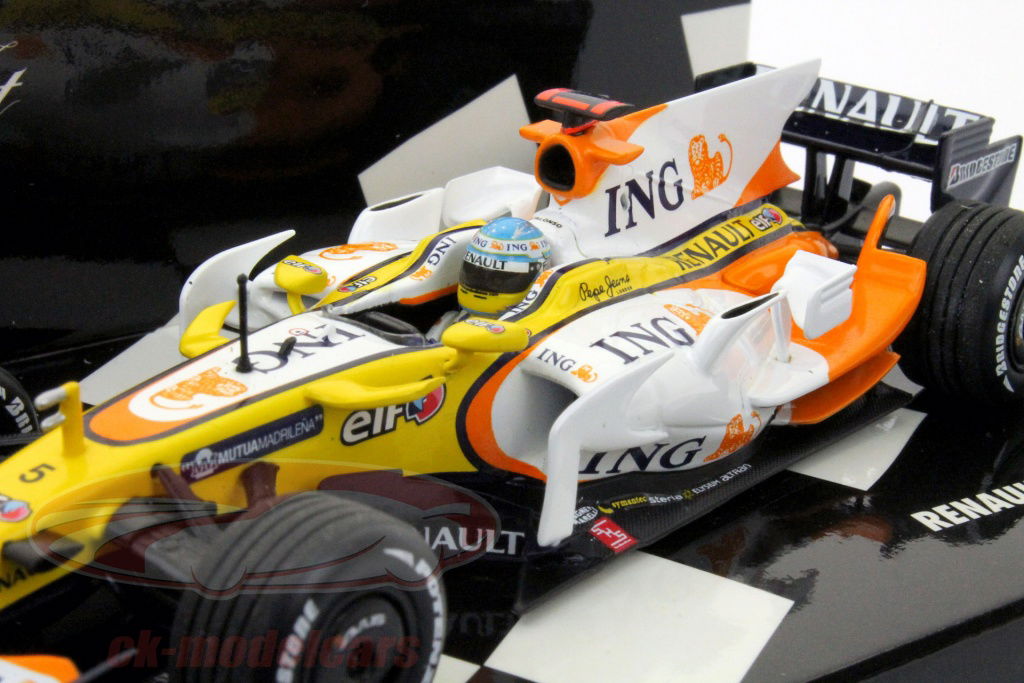 【F1 INGルノー R28 NOREV 2008年 アロンソ1/18】 F1 INGルノー R28 NOREV 2008年 アロンソ1/18】 - メルカリ