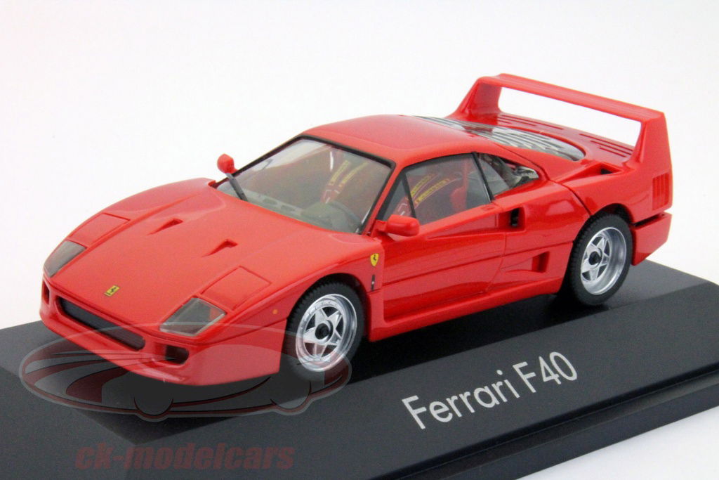 Herpa 1:43 1987-1992赤年に建てフェラーリF40 1000 モデル 車 1000