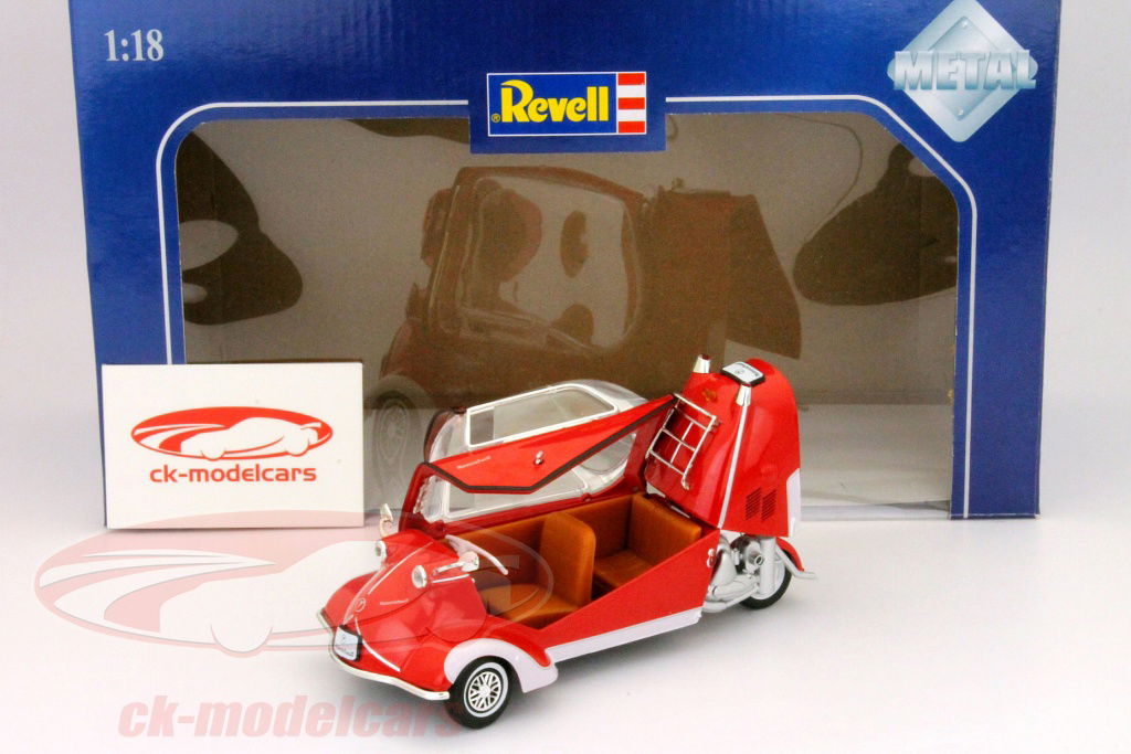 ミニカー Revell Messerschmitt KR 200 1:18 Revell 1:18 Messerschmitt KR 200 red 084659091 model car