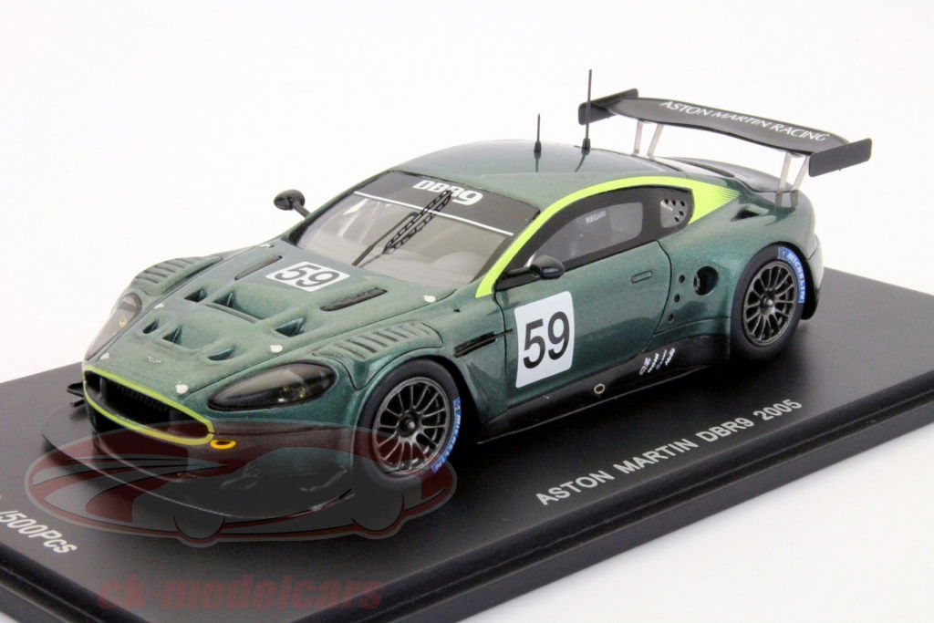 Ｓｐａｒｋ１／４３　アストン・マーティン　ＤＢＲ９　２００５年プレゼンテーション Spark 1/43 Aston Martin DBR9 Presentation Car 2005 #59 from