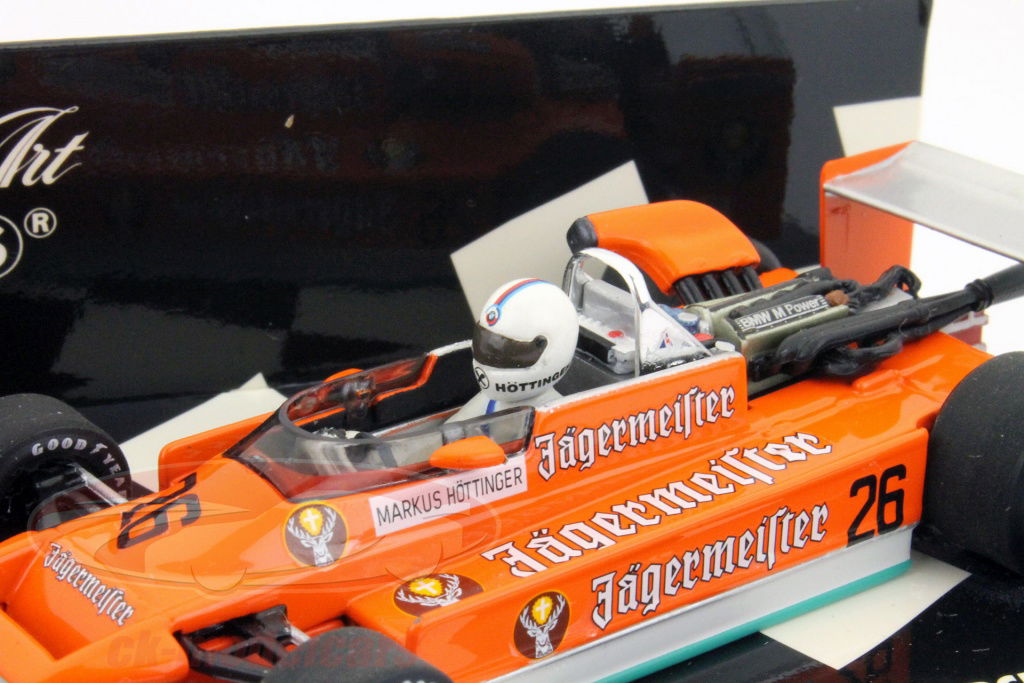 Minichamps 1:43 Markus Höttinger March 792 Jägermeister #26