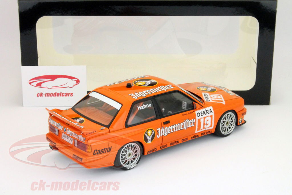 AUTOart 1:18 A. Hahne BMW M3 (E30) Sport Evolution #19