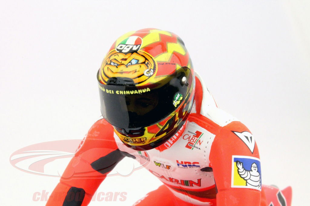 Valentino Rossi フィギュア MotoGP Valencia Minichamps 1:12 Valentino Rossi rider figure Winner 8h