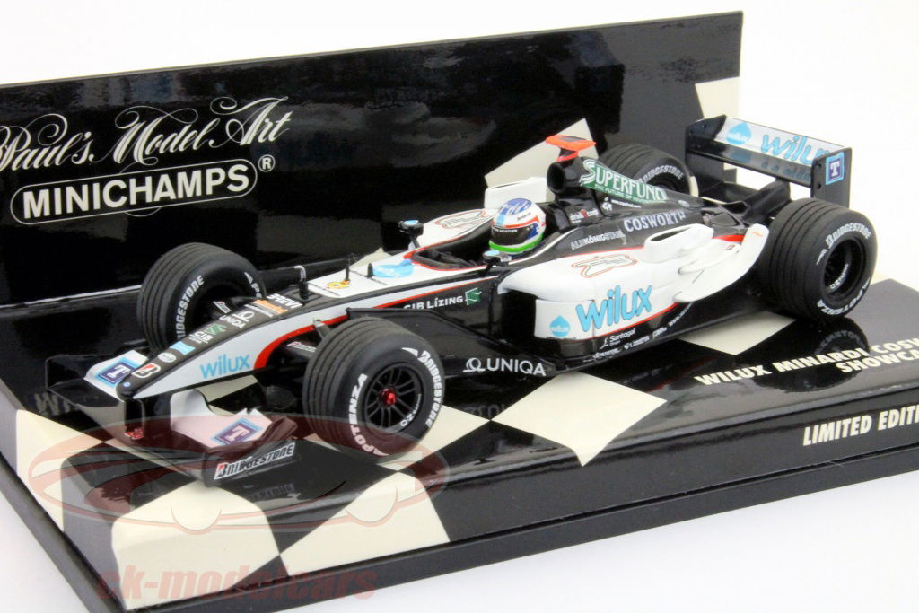 Minichamps 1:43 G.ブルーニWiluxミナルディPS04ショーカー式1