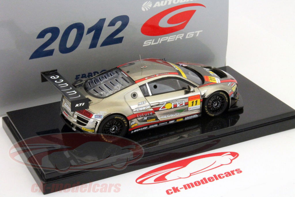 アウディ R8 LMS ゲイナー ディクセル スーパーGT 1/18 エブロ アウディ R8 LMS ゲイナー ディクセル スーパーGT 1/18 エブロ