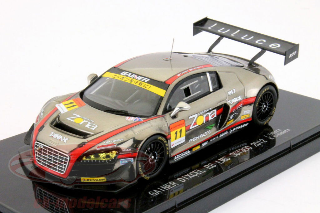 アウディ R8 LMS ゲイナー ディクセル スーパーGT 1/18 エブロ アウディ R8 LMS ゲイナー ディクセル スーパーGT 1/18 エブロ
