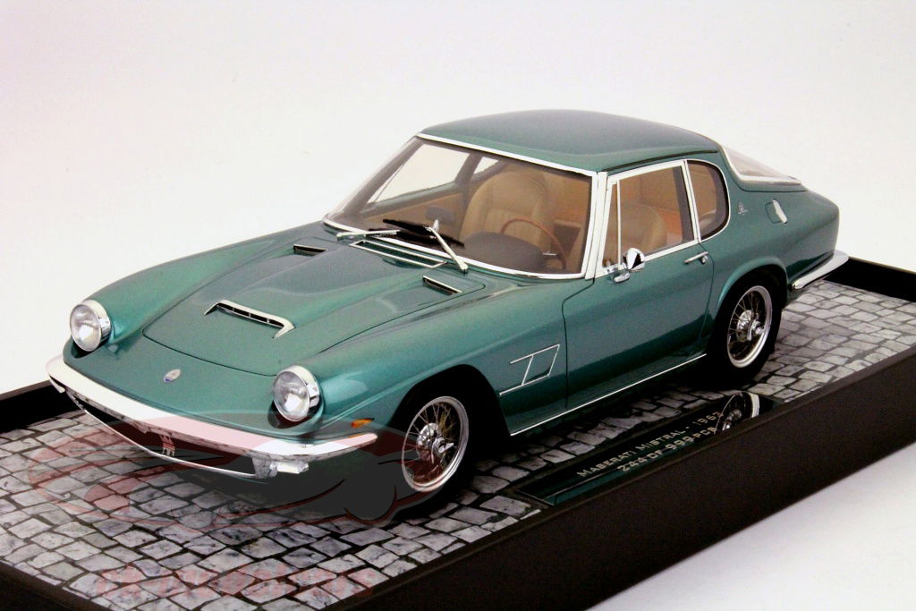 メルリ Minichamps 1:18 Maserati Mistral 1963 green 107123420 model