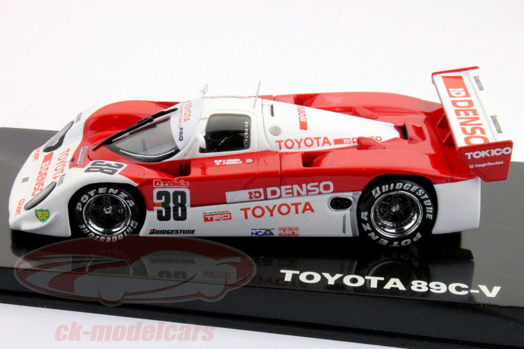 Q-Model 1:43 トヨタ89C-V＃38 JSPC 1989 H·小川、P.バリラ分、Q