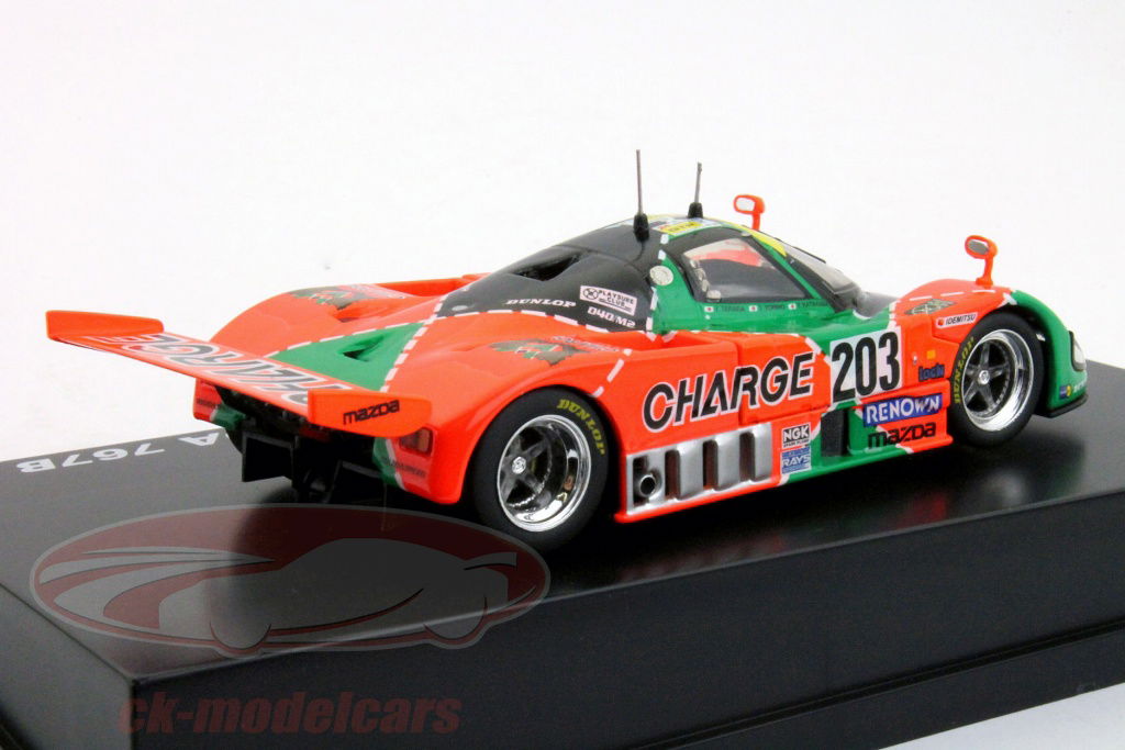 ラマダン Q-Model 1:43 マツダ767B＃24ルマン1990 203 Y.片山、Y.寺田、T
