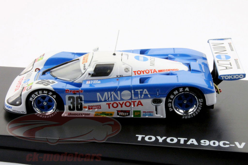Q-Model 1:43 トヨタ90C-V族＃36 24ルマン1990リーズ、小川